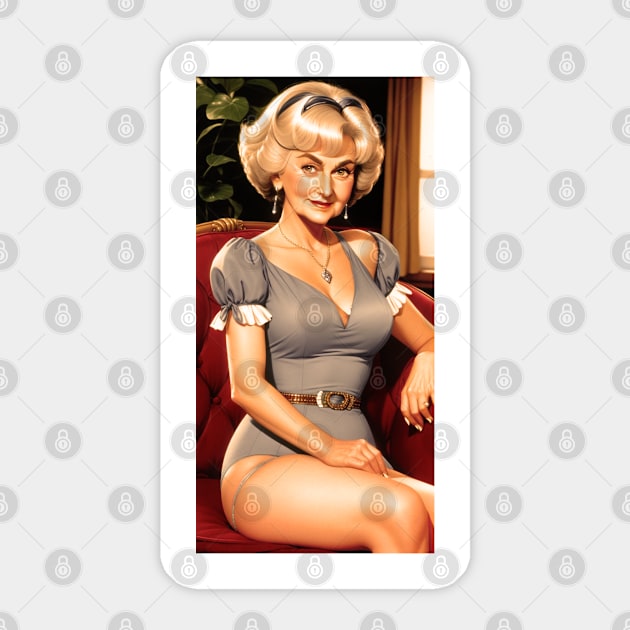 Dorothy Zbornak Sticker by DewaJassin